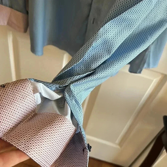 AKA, “also known as” men shirt,XXL, office,slim fit,two tone,classy, event ,NWT - Picture 3 of 14